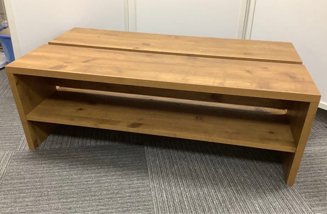 マガジンラックテーブル ローテーブル LE-300NA 東谷 センターテーブル★