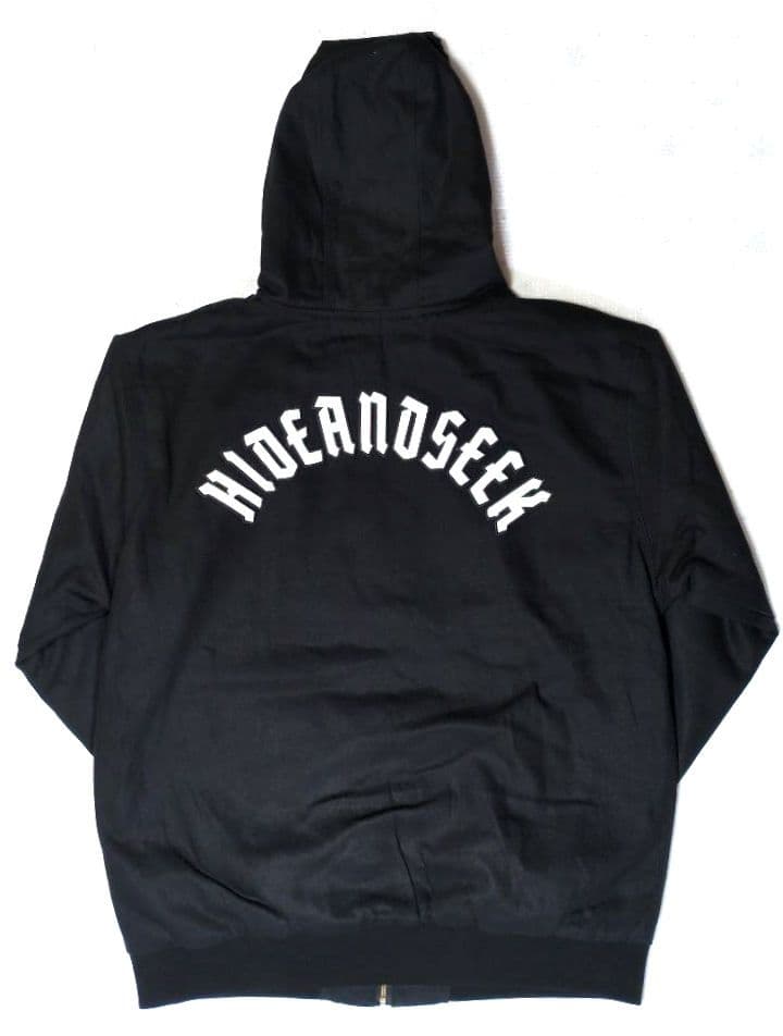 H&S ZIP JKT XL BLACK 未使用 ハイドアンドシーク