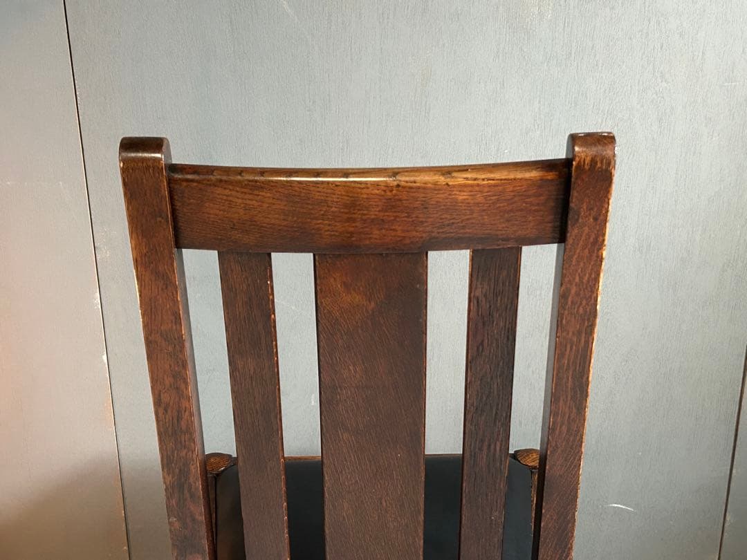 ③　英国　イギリス　ロイズアンティークス　ハイバックチェア　高浮き彫り　GY