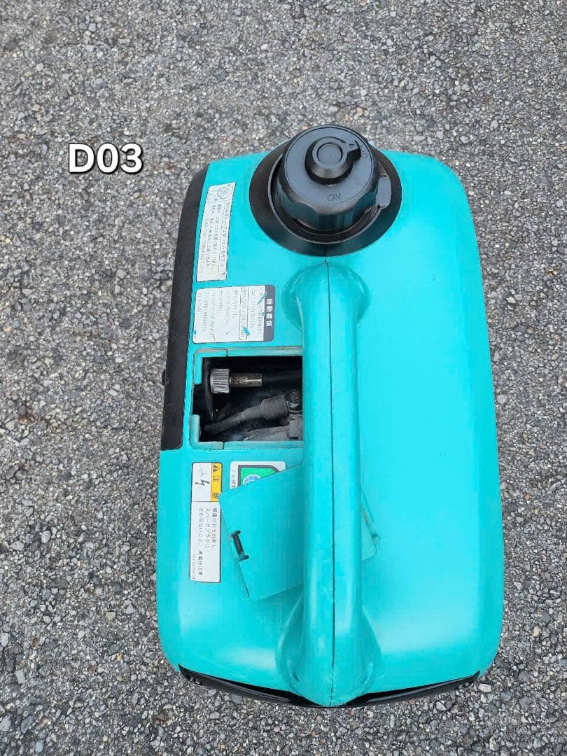 動作確認済　デンヨー インバーター発電機 GE-900SS-IV (D03)