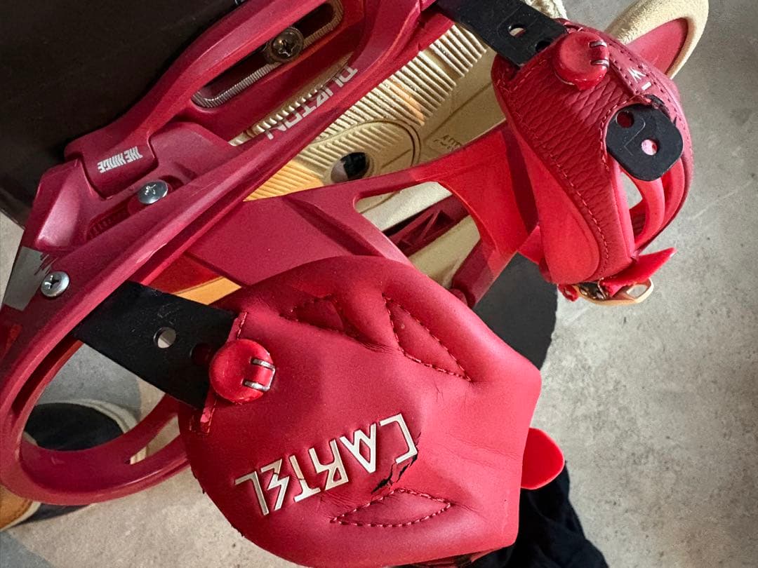 burton custom 156バートン カスタム カーテルバイン付き