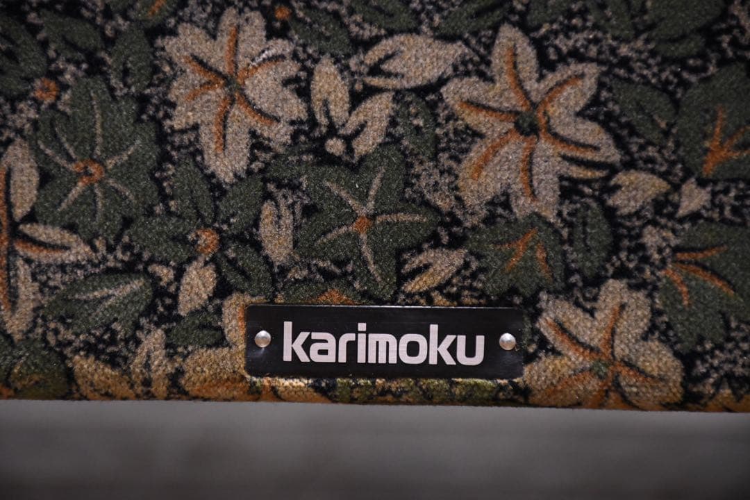 ECK118 カリモク コロニアル ソファベッド 3人掛けソファ トリプルソファ