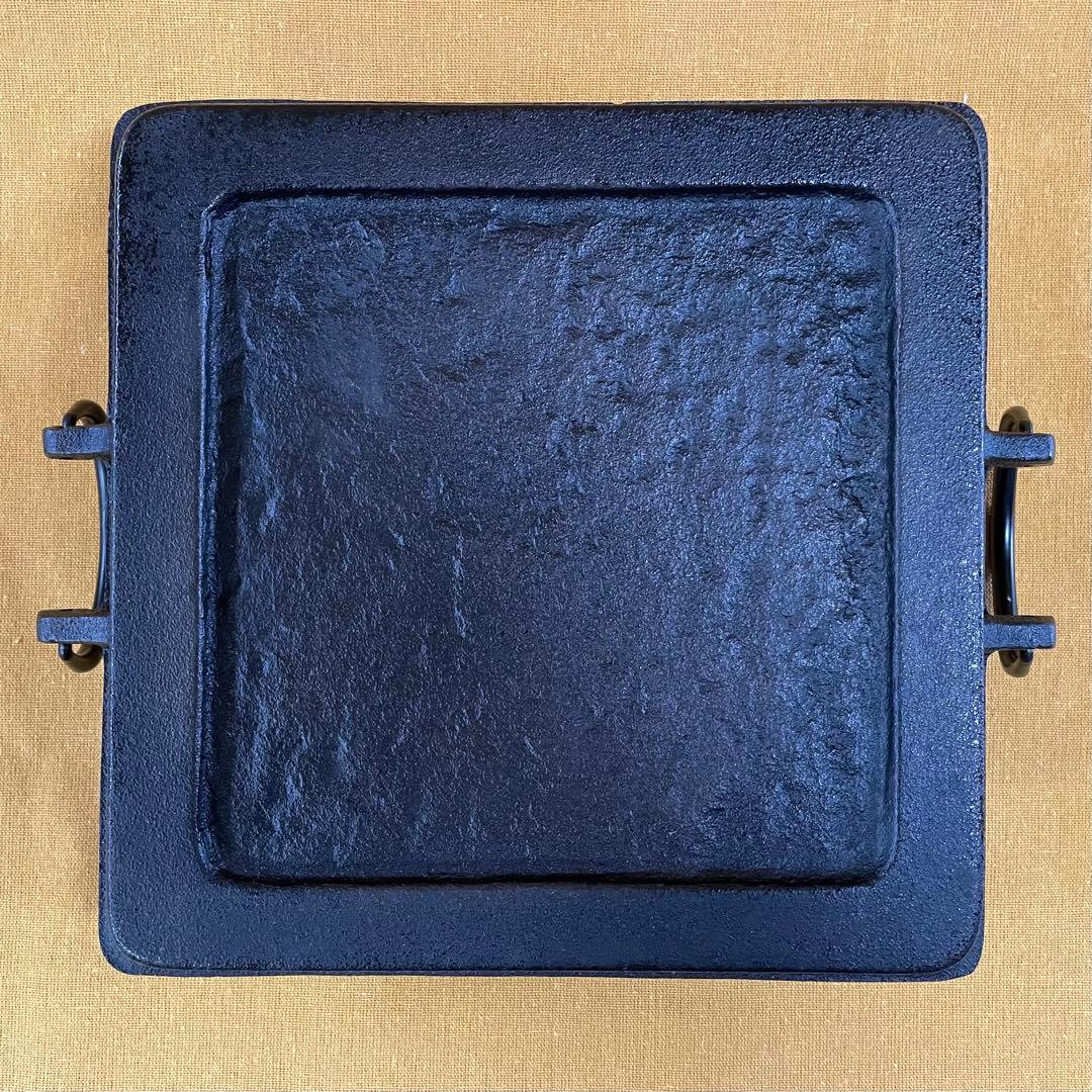 この冬 本物の 南部鉄器 で肉を焼こう‼️グリルパン③ 重量級 焼肉 鉄鍋 鉄分