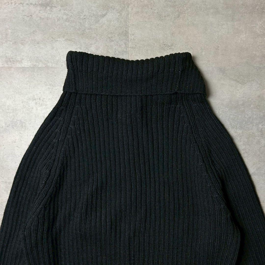 Y's Yohji Yamamoto ウール リブニットカーディガン ブラック