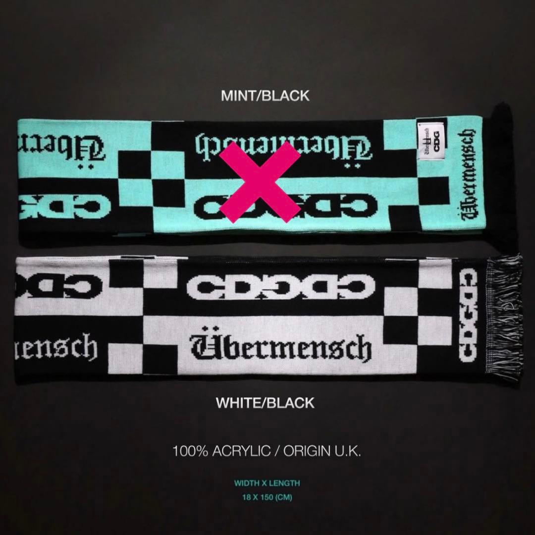 小物 G-DRAGON GDC CHECKERED STOLE white/black