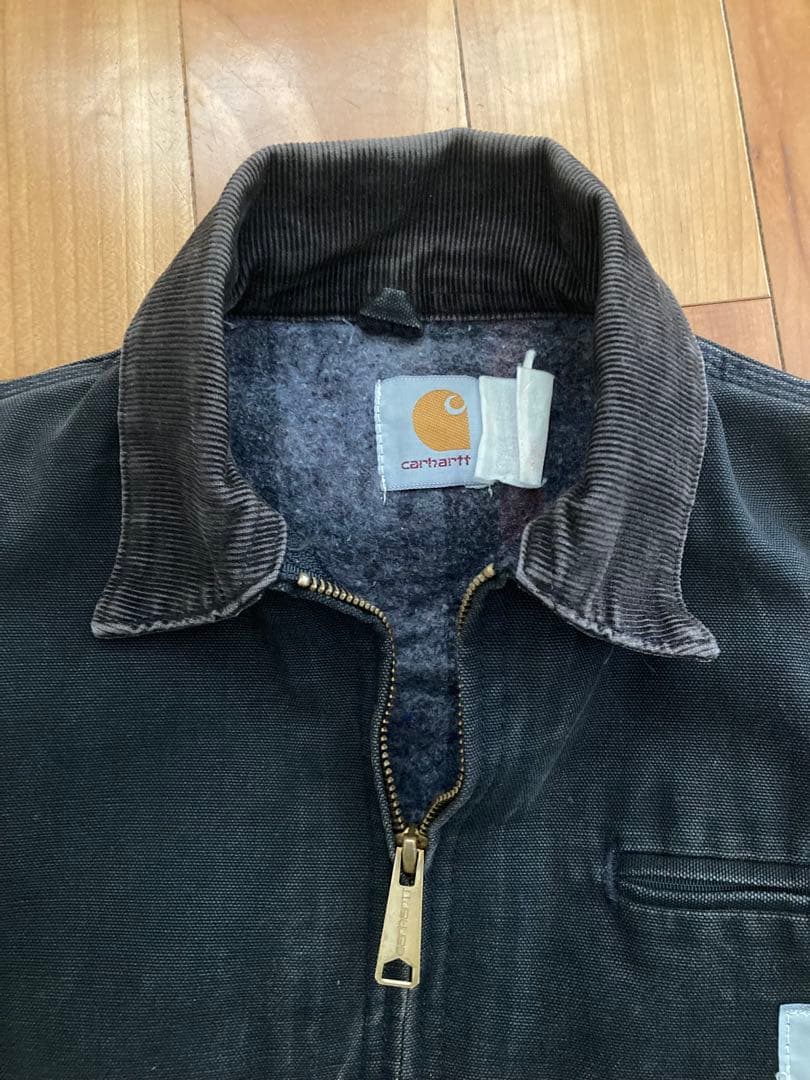 【Carhartt】デトロイトジャケット カーハート 80s USA製 ブラック