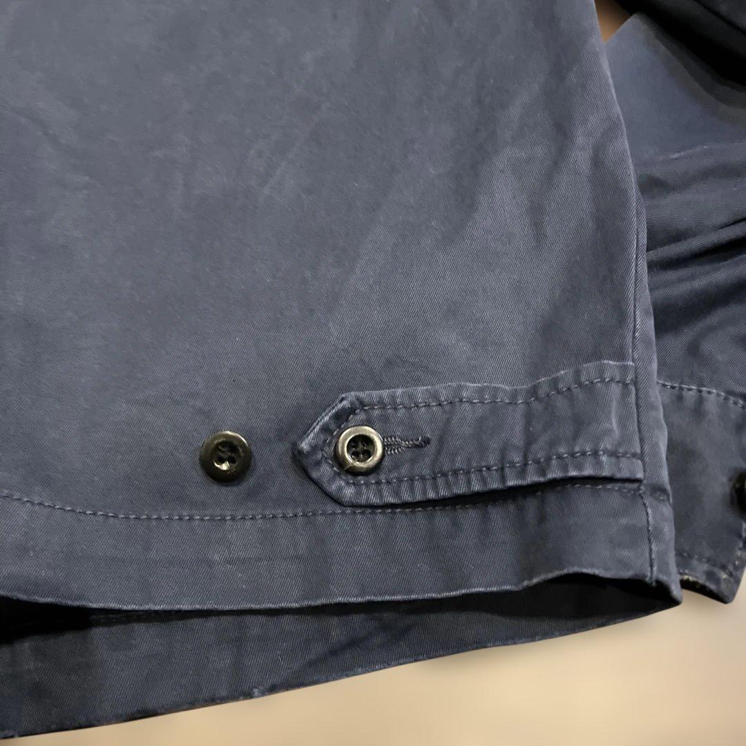 ポロ ラルフローレン ネイビー　スイングトップ　ペンキ有