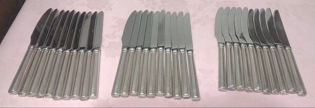 NORITAKE ステンレス テーブルナイフ 30本セット