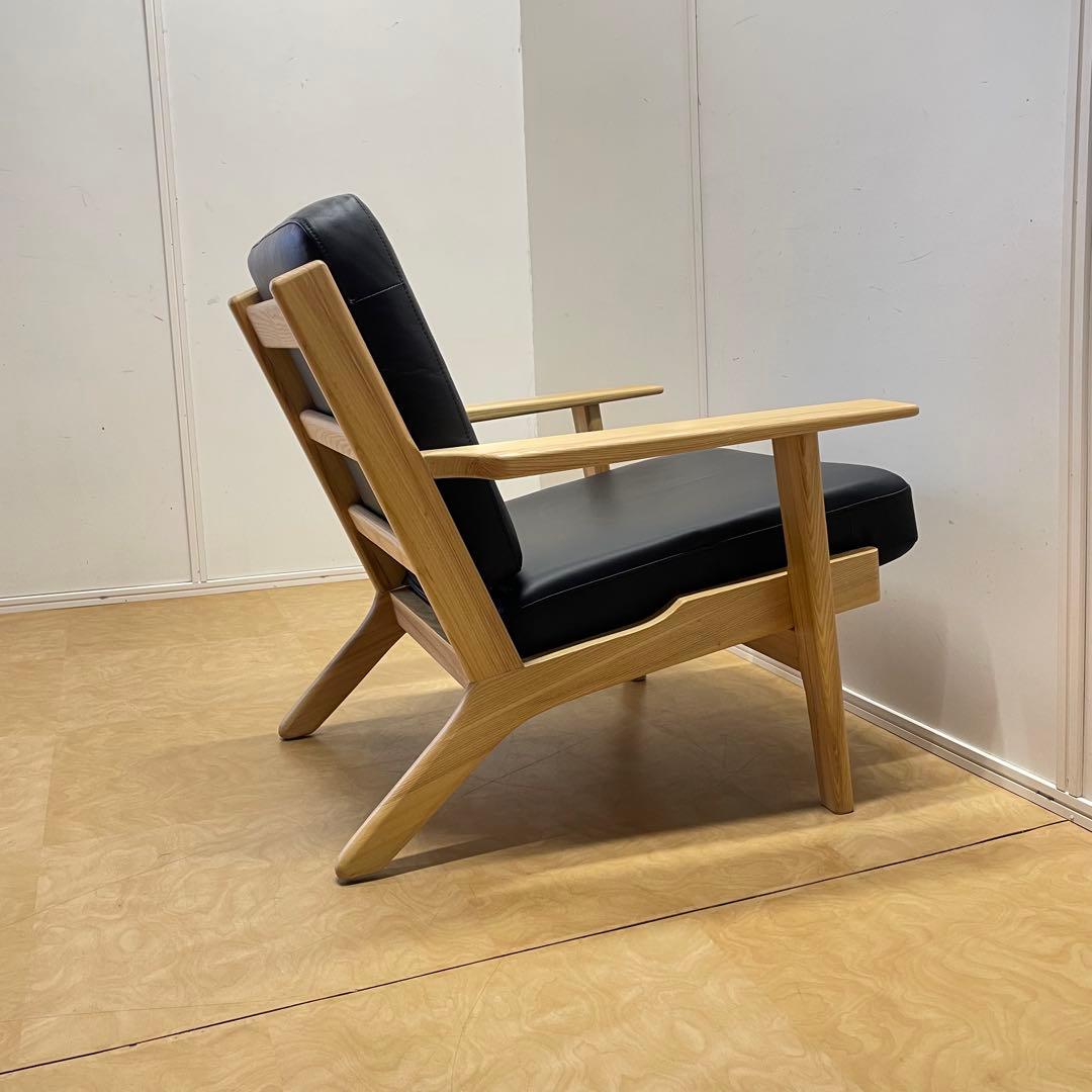 ウェグナー GE290② リプロダクト 革 レザー ソファ チェア 椅子 1人掛