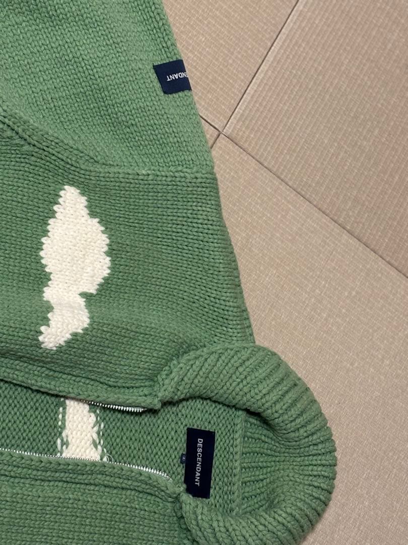 西山徹氏　DESCENDANT COWICHAN SWEATER