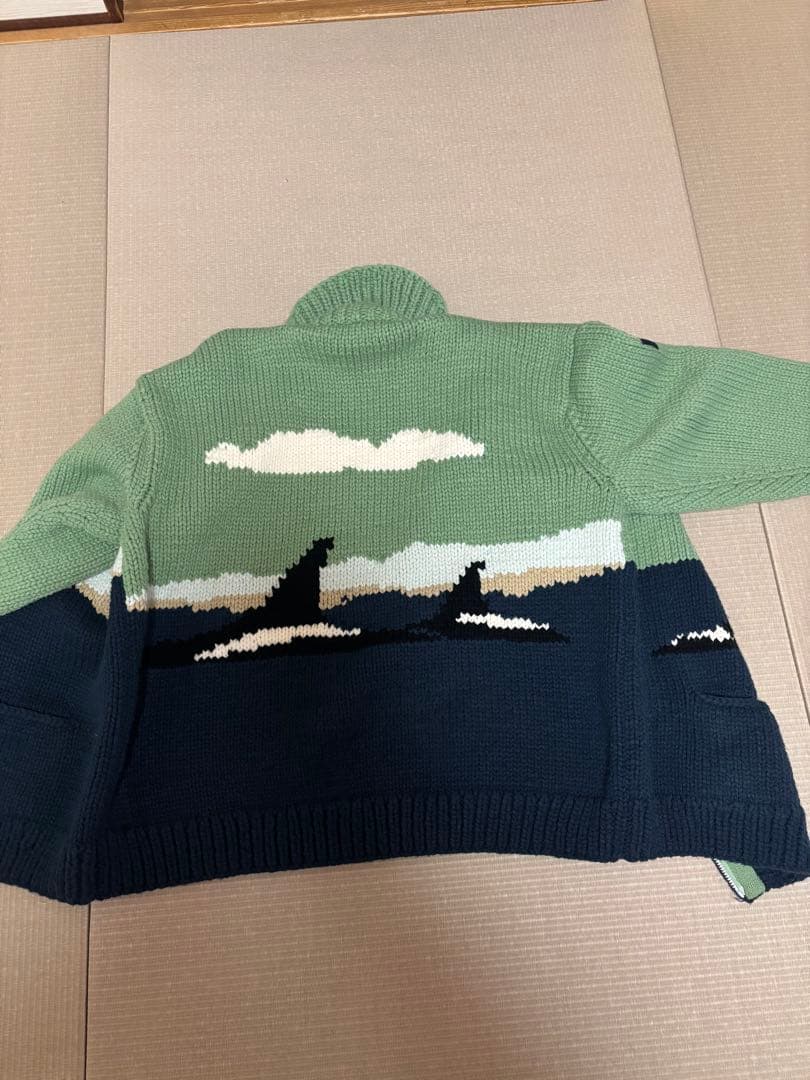 西山徹氏　DESCENDANT COWICHAN SWEATER