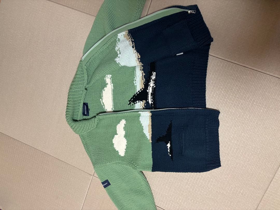 西山徹氏　DESCENDANT COWICHAN SWEATER