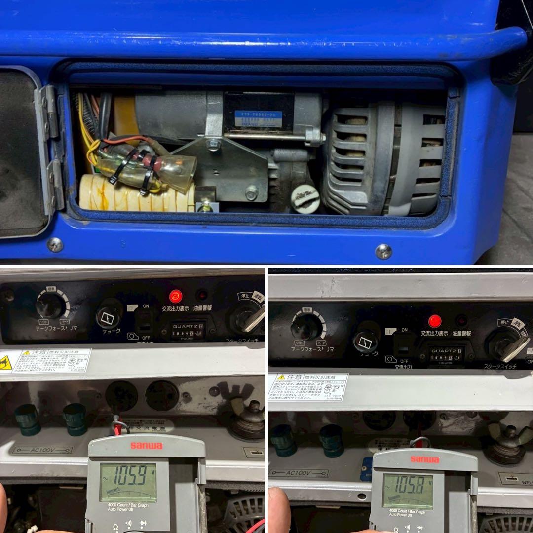 【専用】デンヨー GAW-150ES2 エンジン ウェルダー アーク溶接