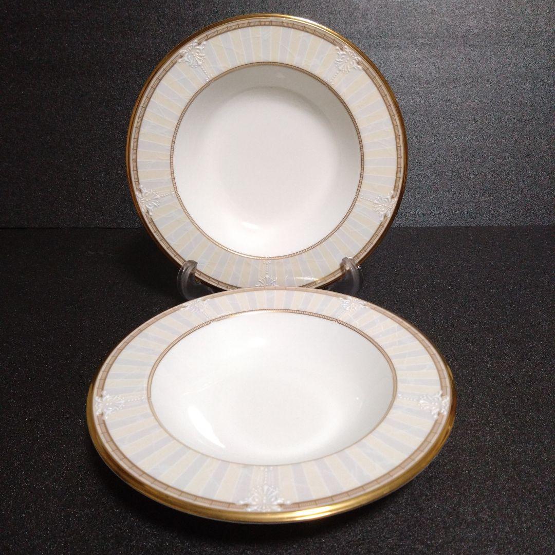 未使用 NORITAKE Imperialview スープ皿2枚　お祝い