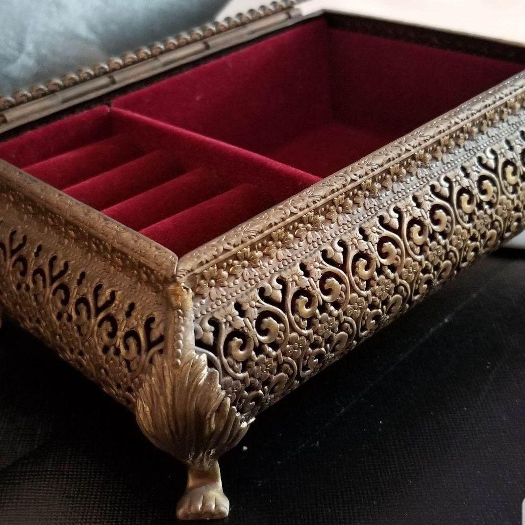 値下げ★アンティーク調★ ジュエリー アクセサリー ボックス ケース