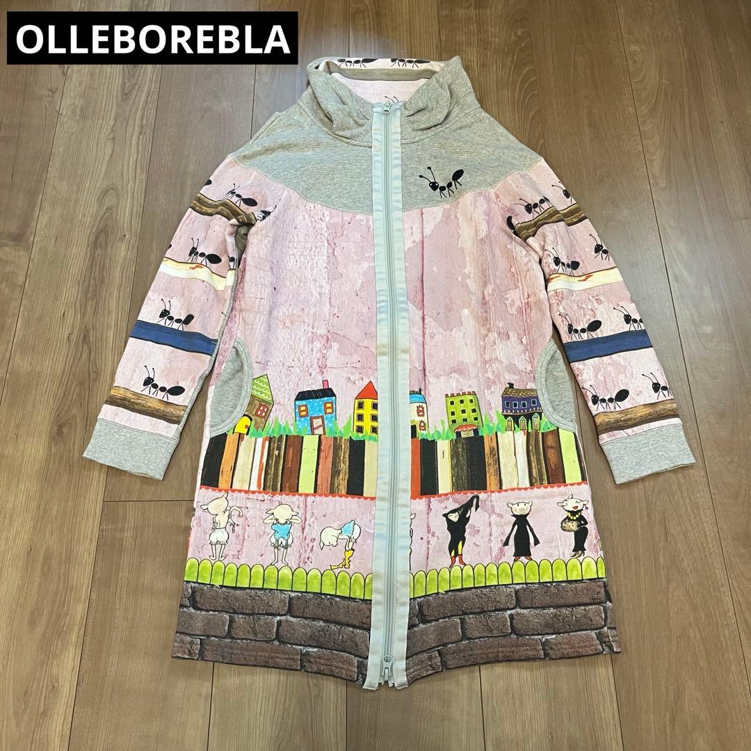 OLLEBOREBLA アルベロベロ　綿コート　ぶたさんとアリさん
