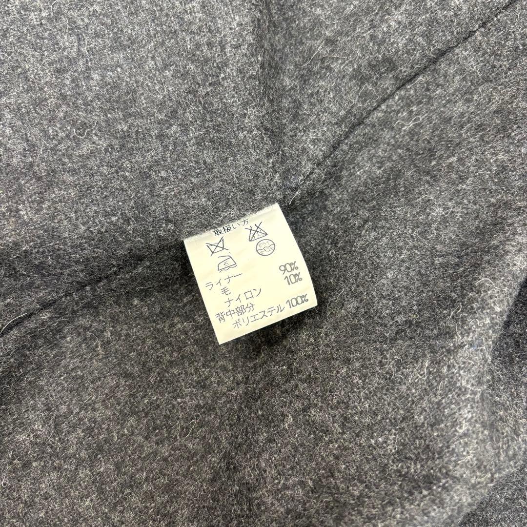 ブルックスブラザーズ ライナー取り外し可 ステンカラーコート チャコール S