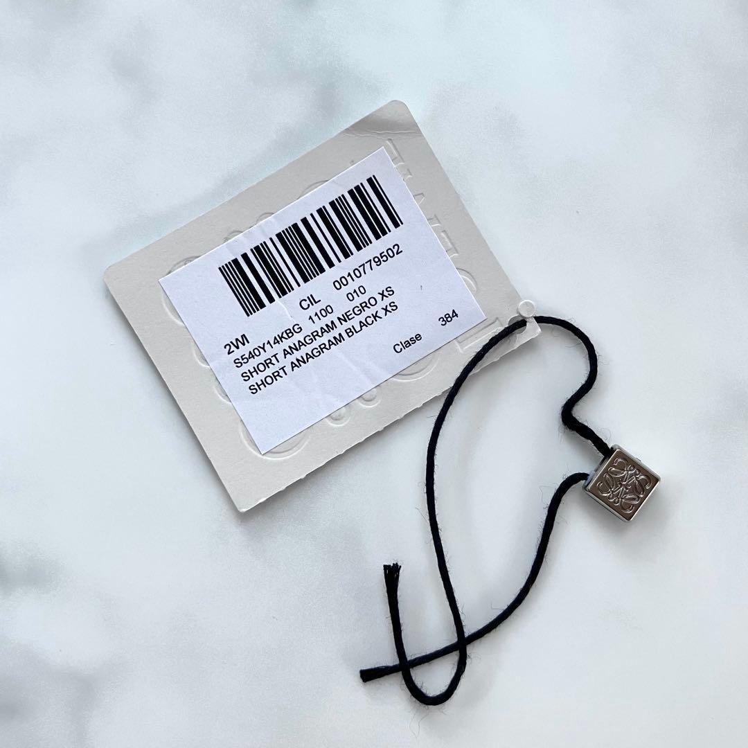 定価¥162,800 LOEWE ロエベ アナグラム セーター ブラック XS