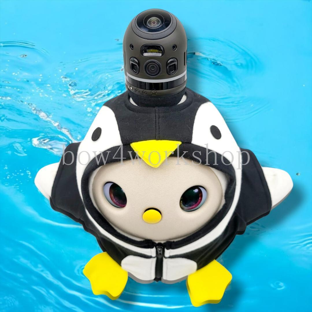 ラボット LOVOT ラボットの服ハンドメイド　ペンギンちゃんパーカー