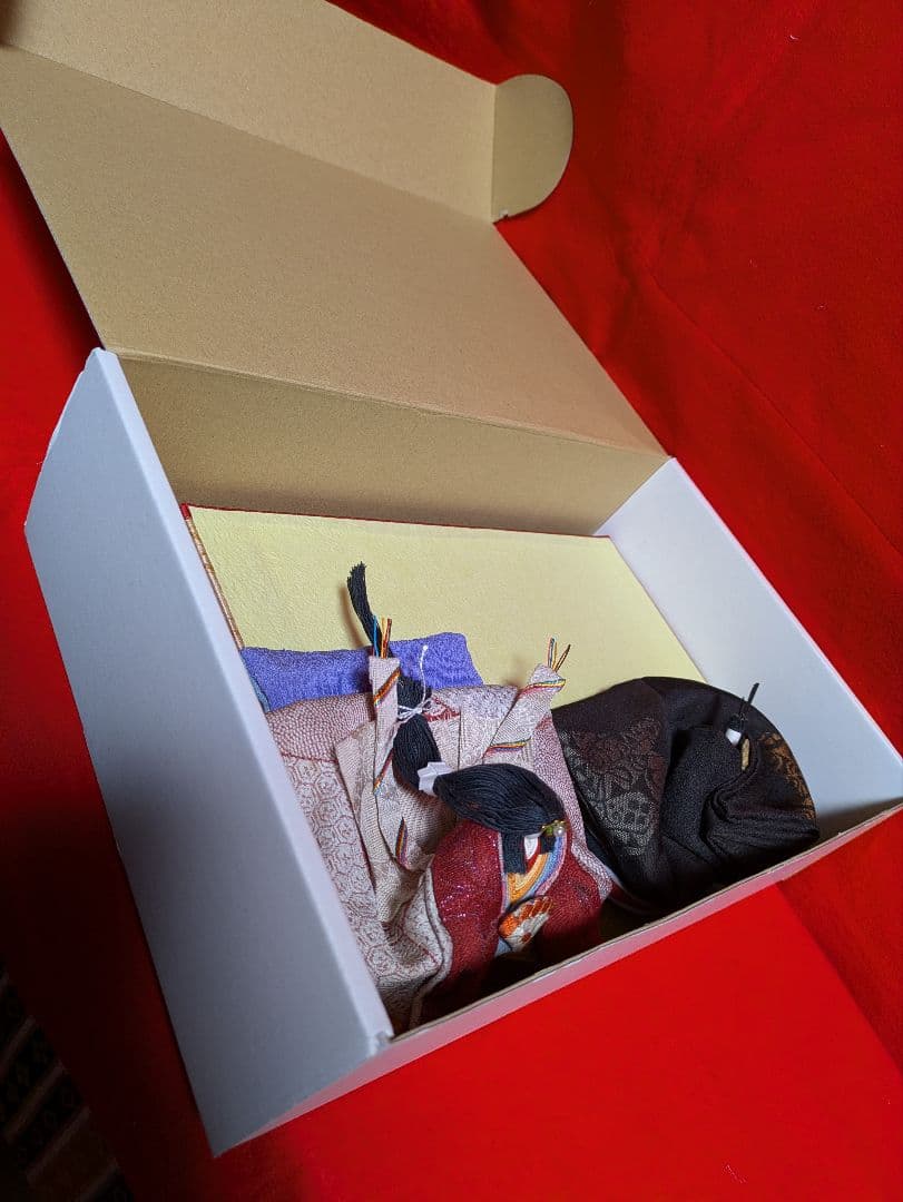 【八重の衣】源氏物語風手作りお雛様