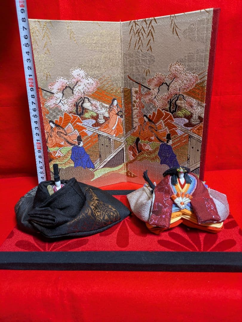 【八重の衣】源氏物語風手作りお雛様