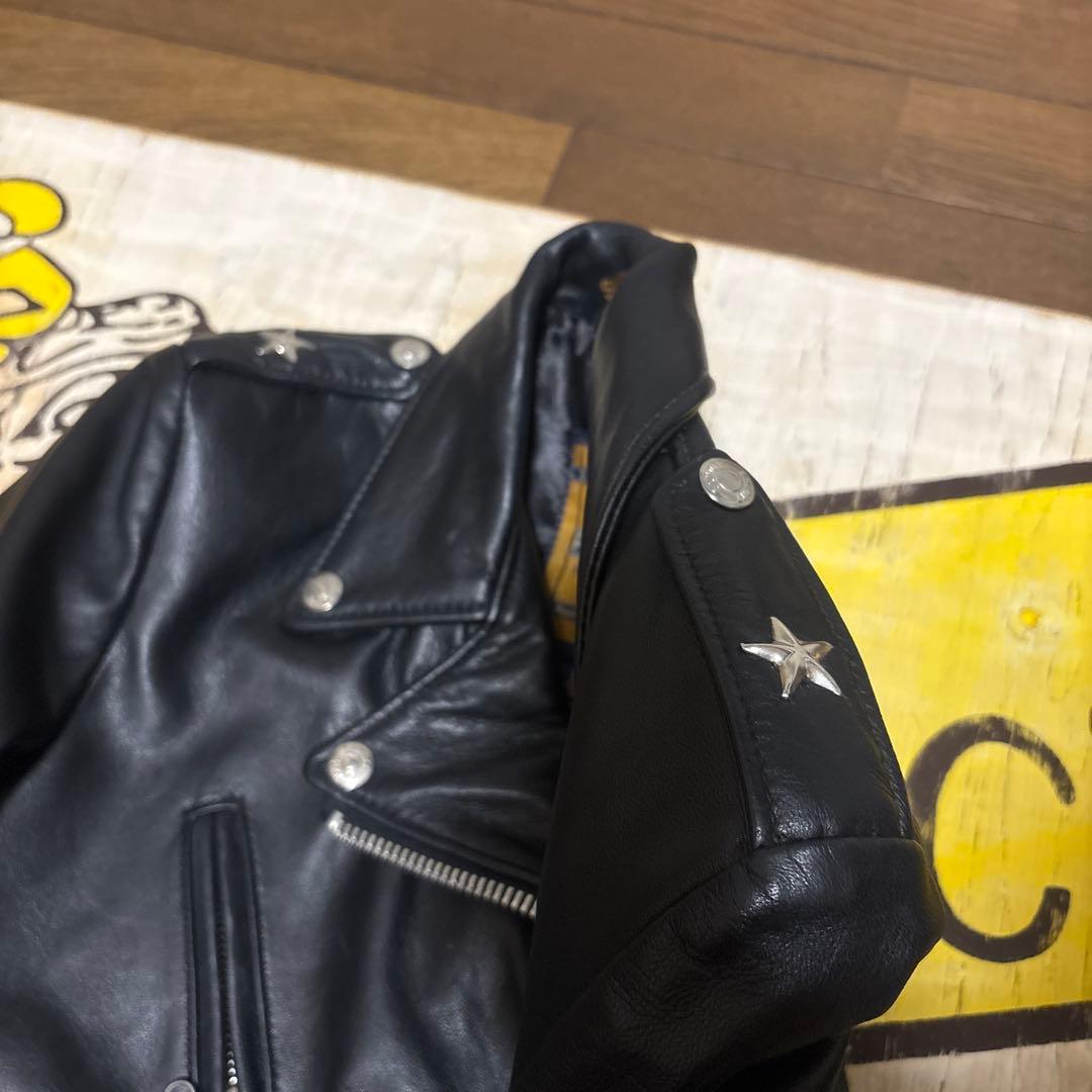 超美品‼️schott Wライダース　ワンスター218W Ｍ