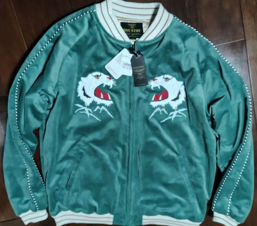 HOUSTON 別珍 スーベニアジャケット XL