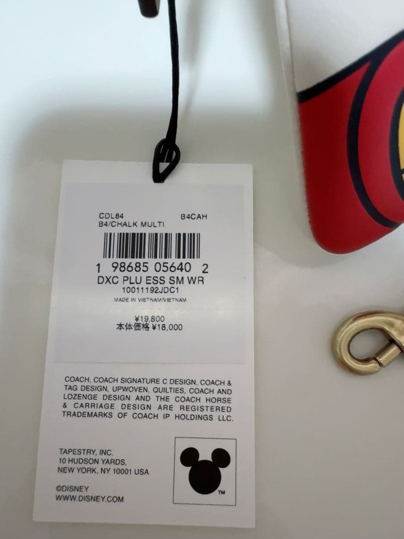 【新品・正規品】ディズニーコラボ商品 コーチ ポーチ