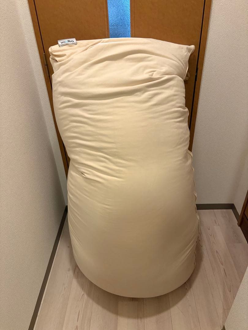 Yogibo Max カバー付き（ライトグレー） ビーズクッション