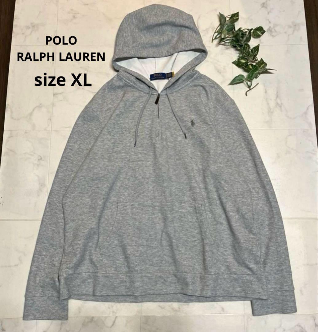 極美品　ポロラルフローレン　現行 QR 大きいサイズXL ハーフジップアップ