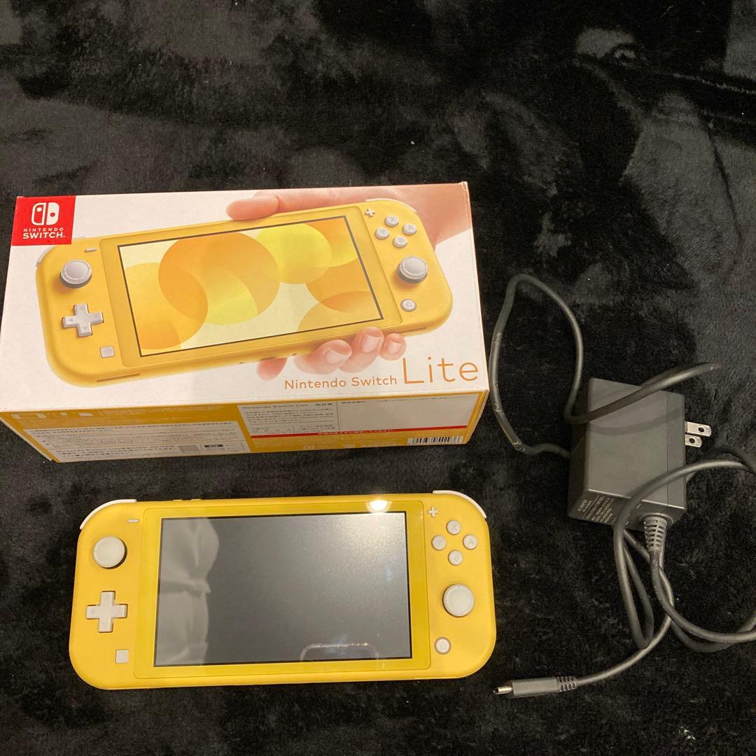 Nintendo Switch Lite イエロー 本体 充電器付き