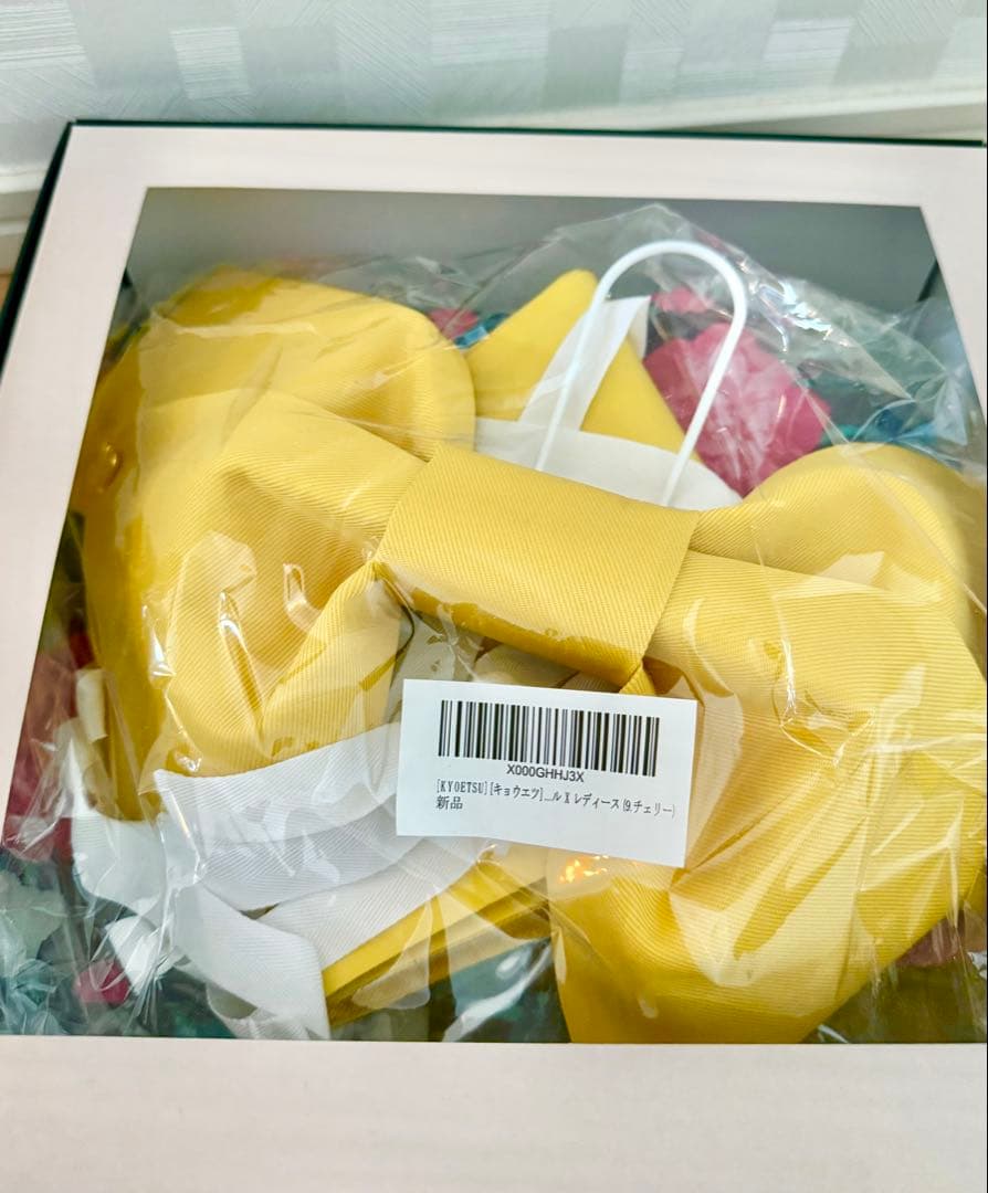 【箱/手提げ袋付き】ケイトスペード　ガールズ ヴァイニーローズ浴衣　140cm