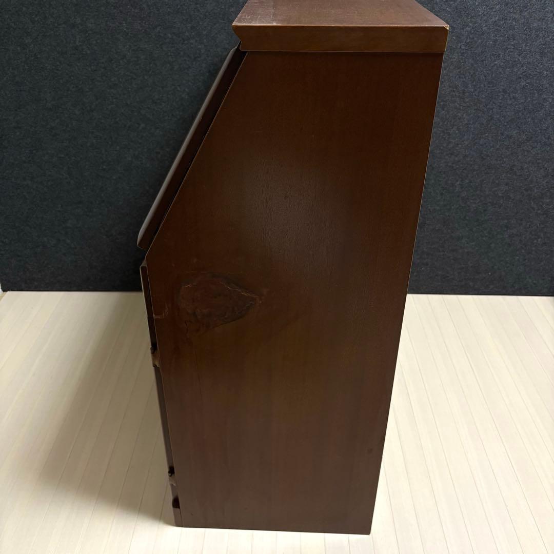 ライティングビューロー　文机　デスク　チェスト　ヴィンテージ　サイドボード