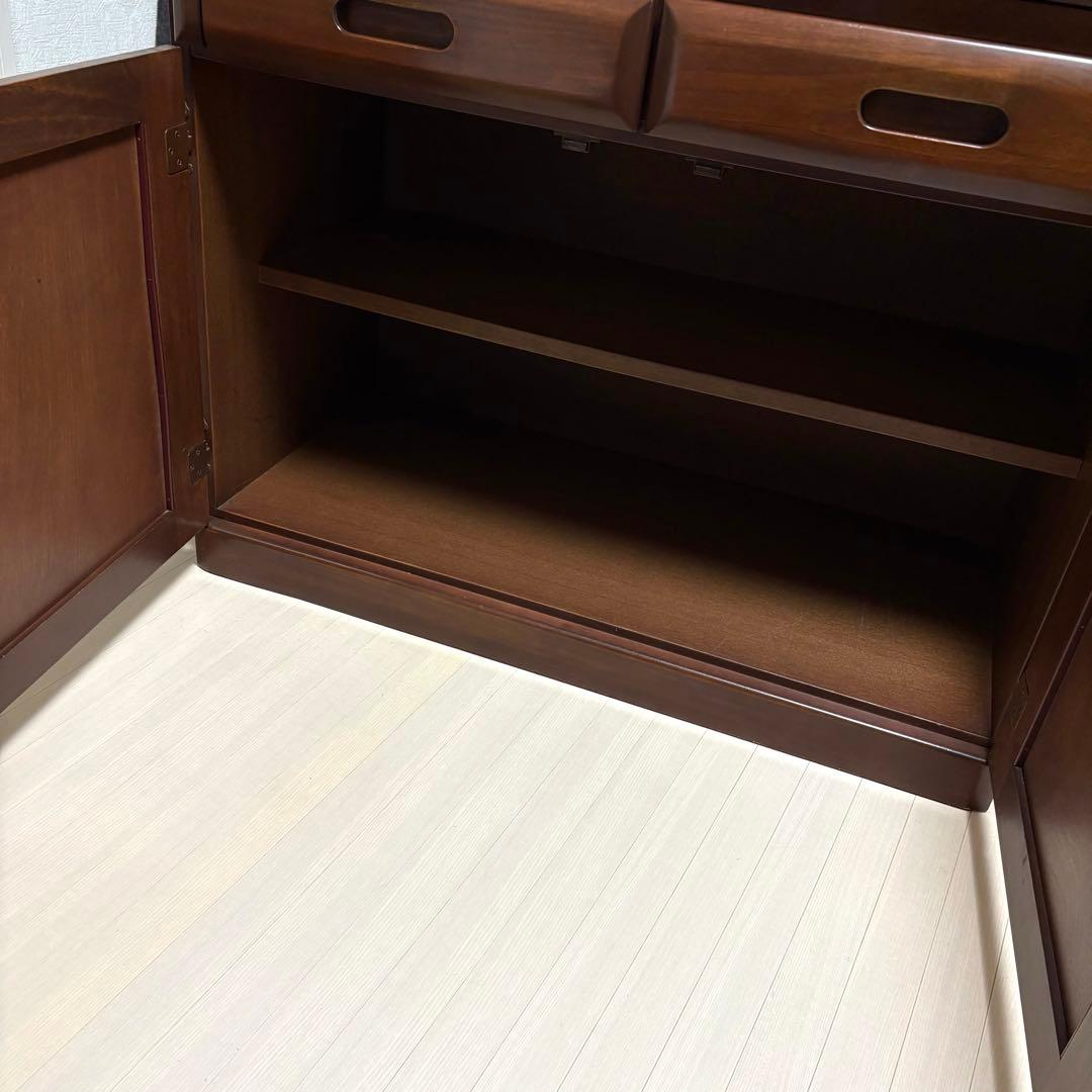 ライティングビューロー　文机　デスク　チェスト　ヴィンテージ　サイドボード