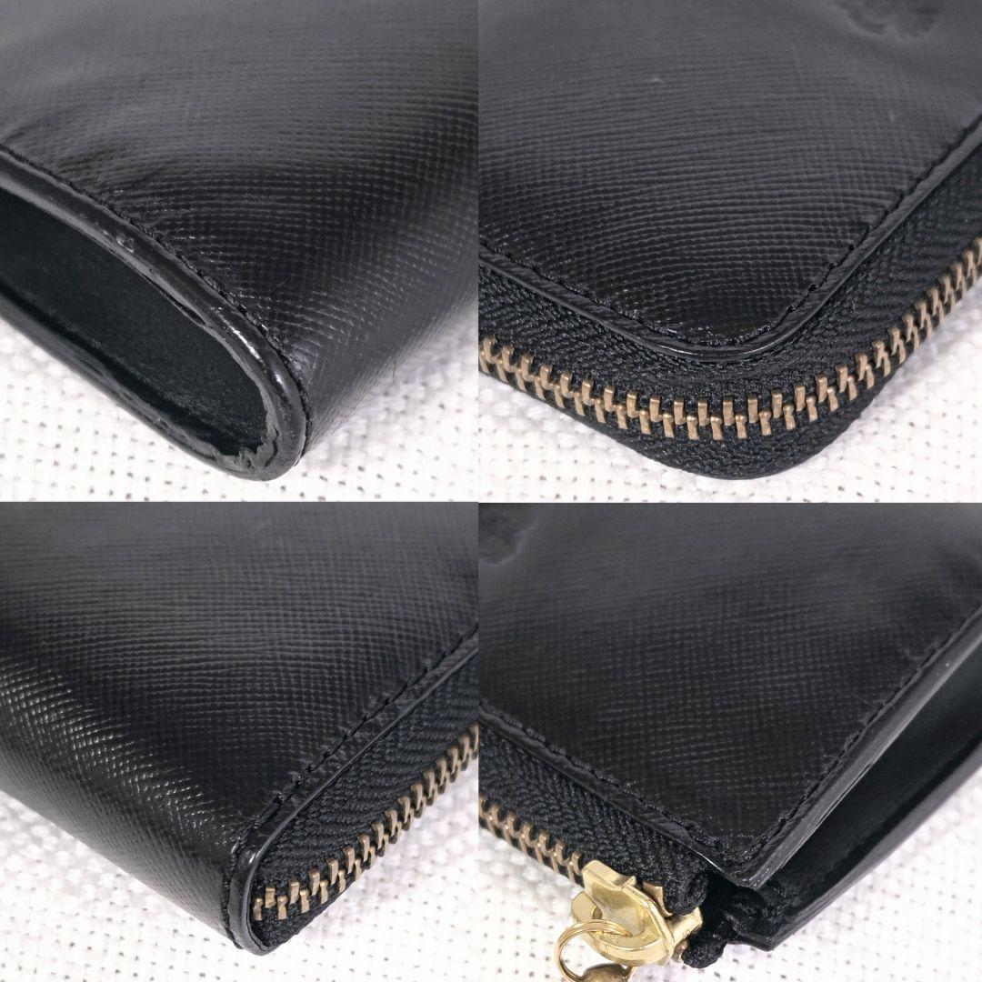 フェリージFelisiサフィアーノレザーキーケース黒ブラック【965/1】