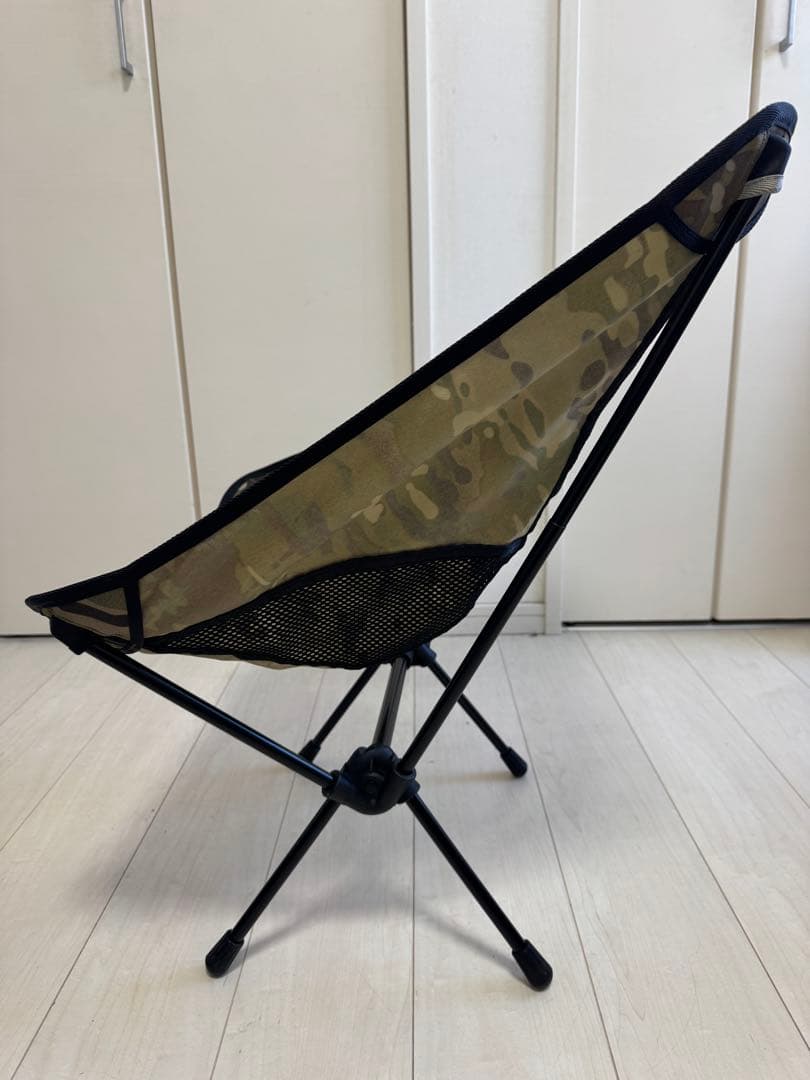 く*う様 Helinox 迷彩 折りたたみアウトドアチェア ヘリノックス