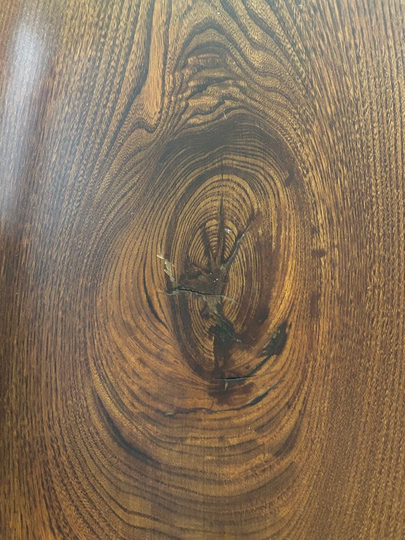 一枚板 無垢材の自然木目座卓 ダイニングテーブル