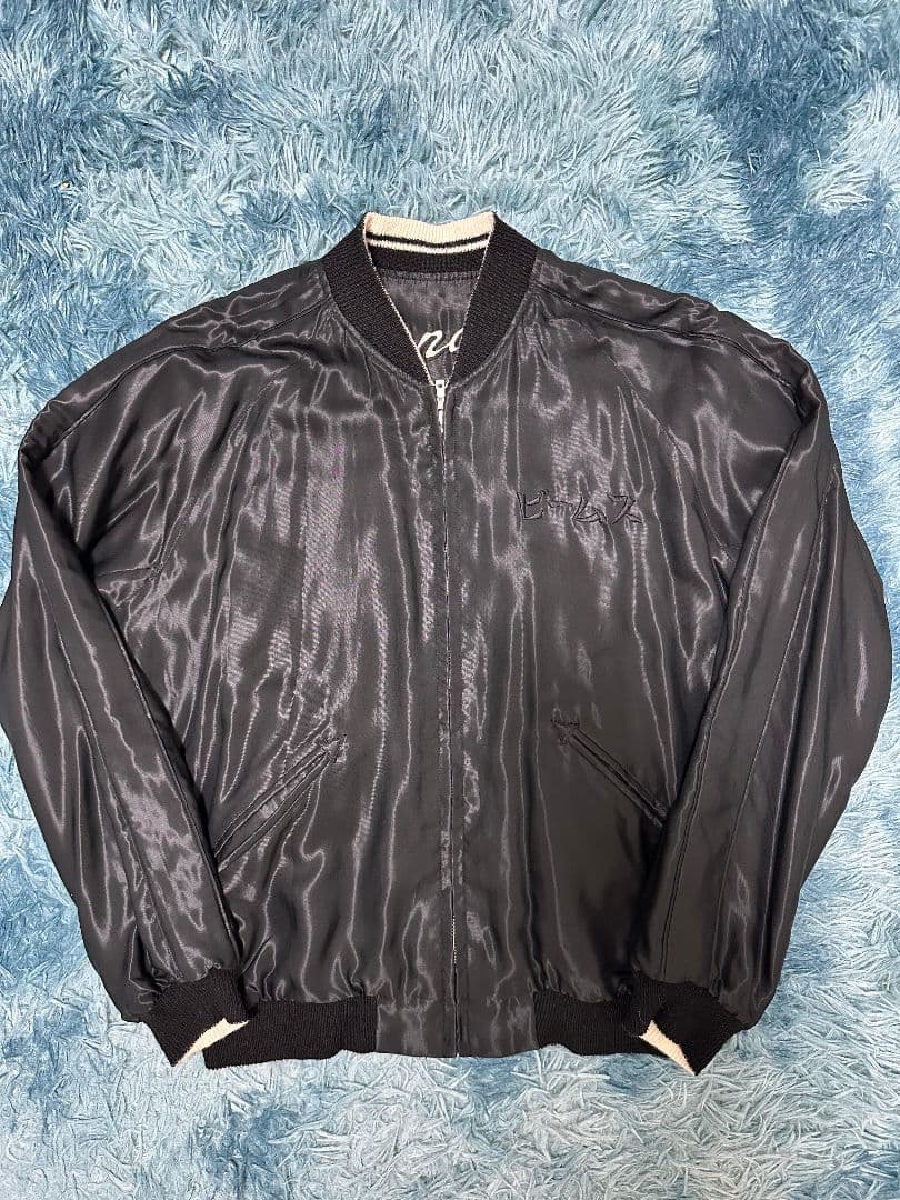 テーラー東洋×ビームス スカジャン リバーシブル 龍刺繍 TT14117BM