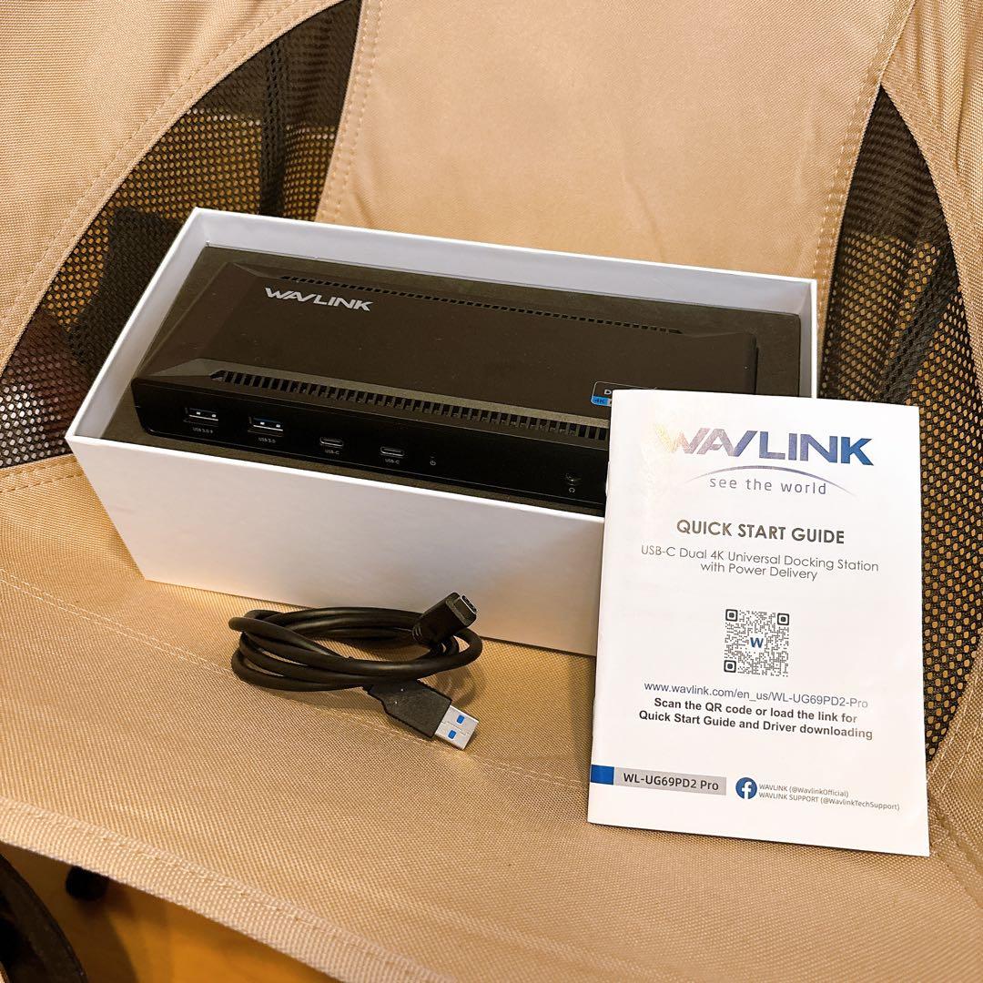 WAVLINK ドッキングステーション WL-UG69PD2 Pro