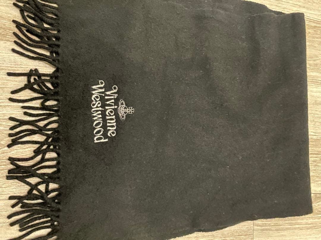 Vivienne Westwood 黒 赤マフラーセット