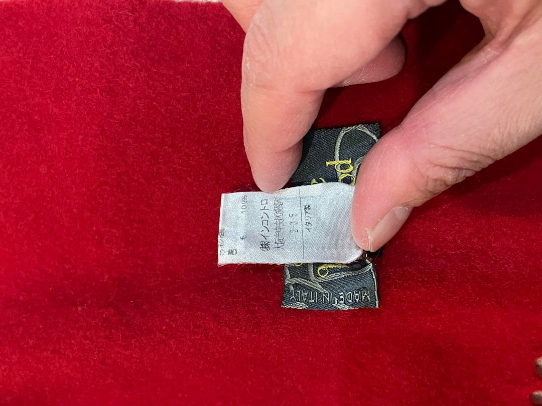 Vivienne Westwood 黒 赤マフラーセット