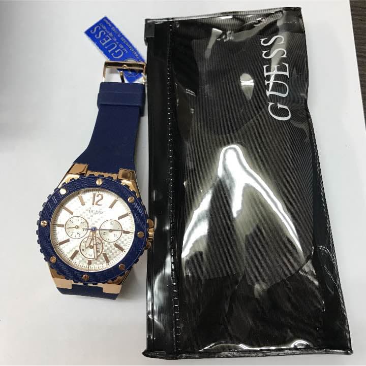 GUESS レディース 腕時計 ネイビーブルー U0452L3 電池交換無し