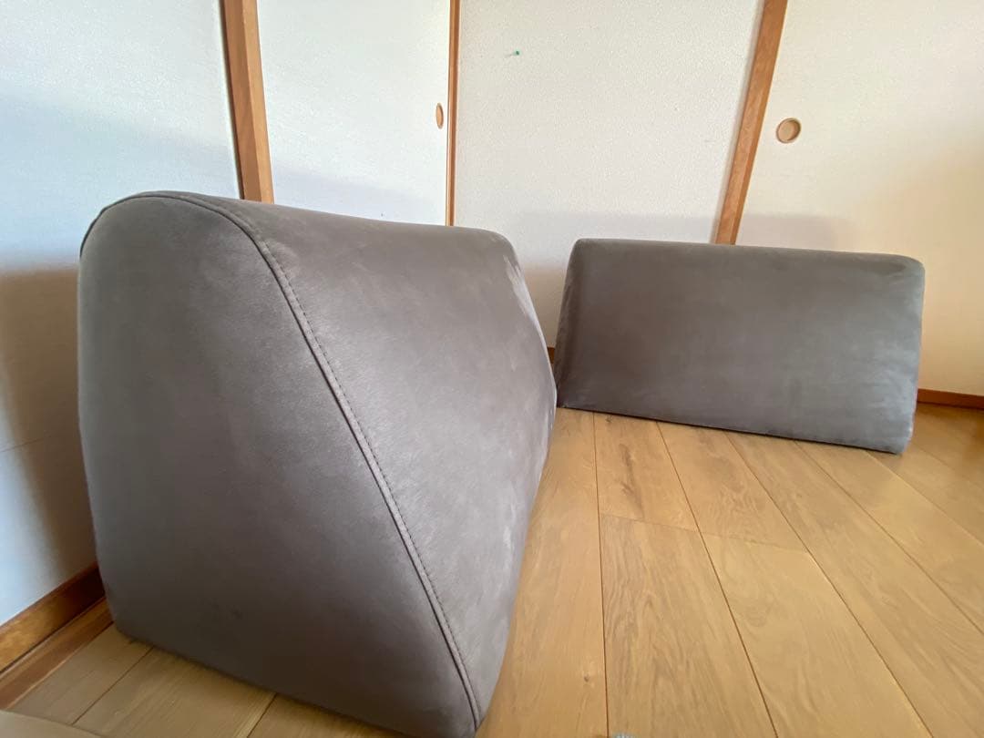 【良品】アイランドソファ用 背クッション 2個 送料無料