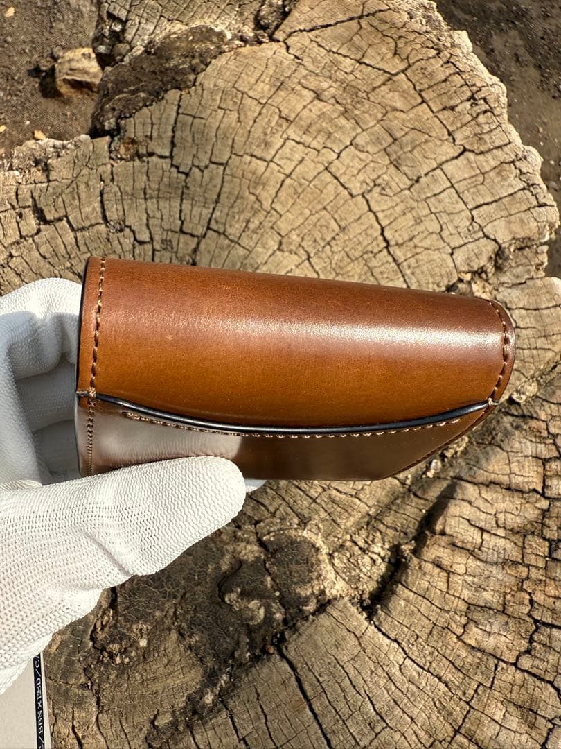 【未使用新品】ワイルドスワンズ　パーム　ホーウィンコードバン×型押しサドル