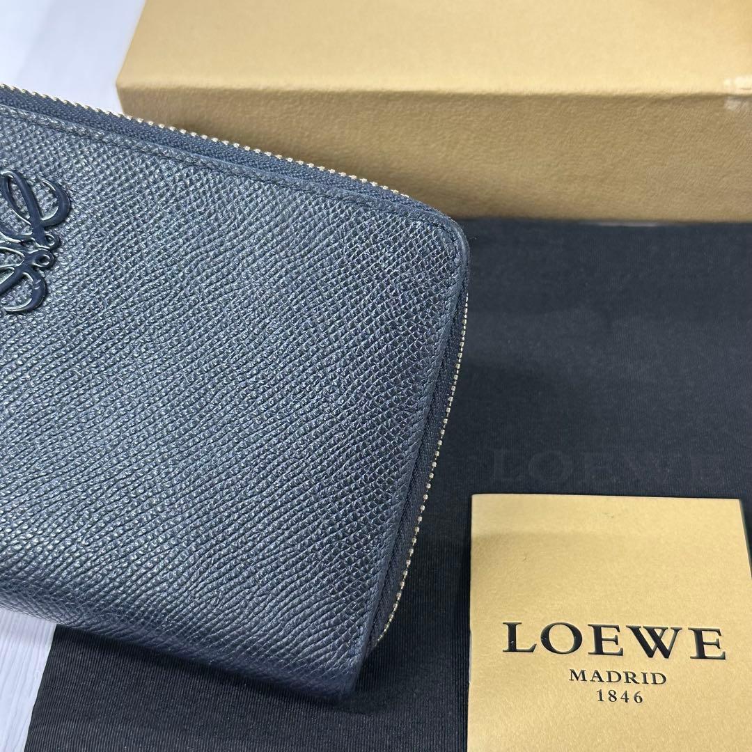 新品同様‼️ ロエベ　LOEWE 財布　長財布　アナグラム