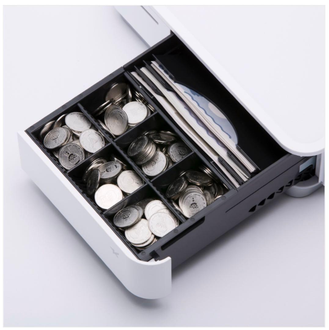 スター精密レジ mPOP ホワイト（プリンター内蔵キャッシュドロア）エアレジ対応