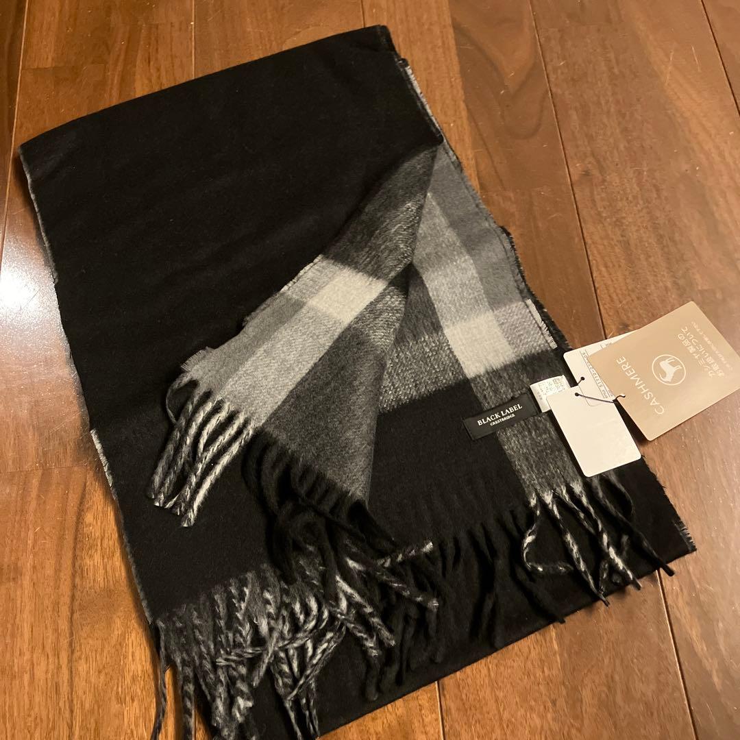 BLACK LABEL CRESTBRIDGE チェック柄マフラー