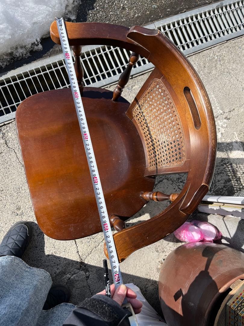 a*o様 飛騨産業　キツツキマーク　椅子　アンティーク