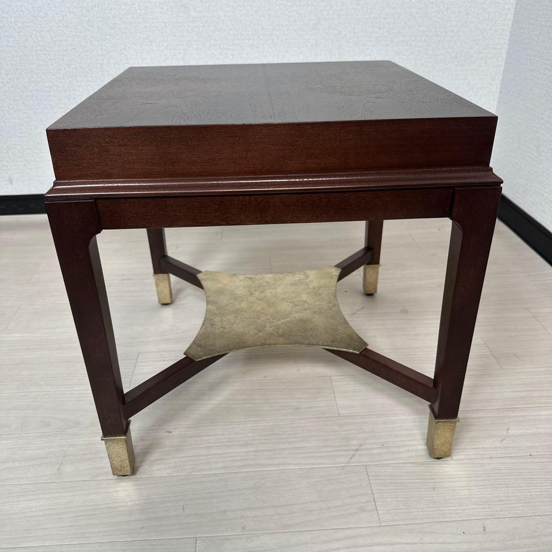 展示品 美品 DECCA デッカ アールデコ様式 真鍮/サイドテーブル i4※