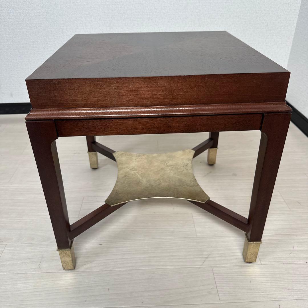 展示品 美品 DECCA デッカ アールデコ様式 真鍮/サイドテーブル i4※